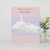 briefhoofd met namen (Staand voorkant)