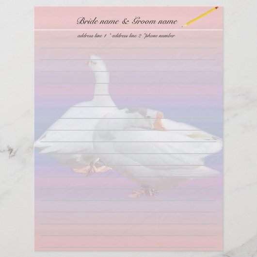 briefhoofd met namen (Voorkant)