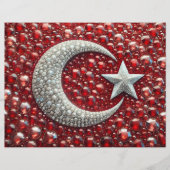 Briefhoofd met Turkse kleuren Design (Voorkant)