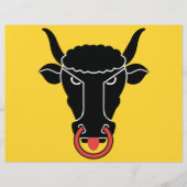 Briefhoofd met Vlag van het kanton Uri, Zwitserlan (Voorkant)