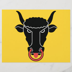 Briefhoofd met Vlag van het kanton Uri, Zwitserlan