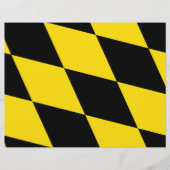 Briefhoofd met vlag van München, Duitsland (Voorkant)