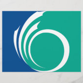 Briefhoofd met Vlag van Ottawa, Canada (Voorkant)