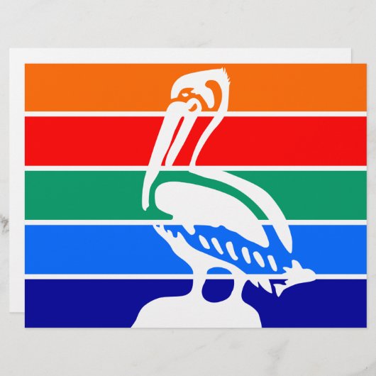 Briefhoofd met vlag van Sint-Petersburg (Voorkant / Achterkant)