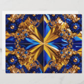 Briefhoofd met Zweden Kleuren Design (Voorkant / Achterkant)