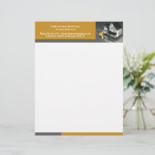 Briefhoofd Sjabloon voor Vastgoedbedrijven (Staand voorkant)
