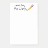 Briefje van de leraar post-it® notes (Voorkant)