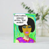 BRIEFKAART (Staand voorkant)