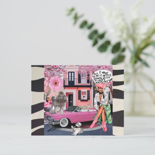 Briefkaart (Staand voorkant)