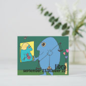 Briefkaart (Staand voorkant)