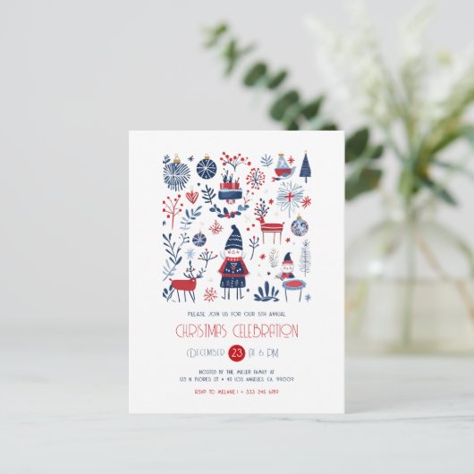 Briefkaart (Staand voorkant)