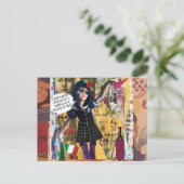 Briefkaart (Staand voorkant)