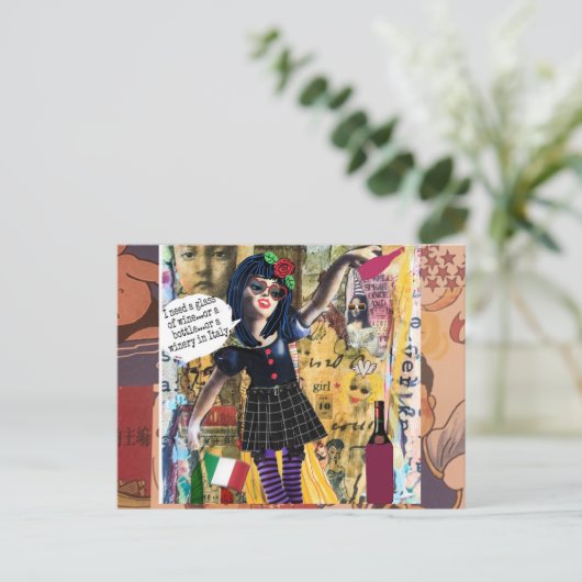 Briefkaart (Staand voorkant)