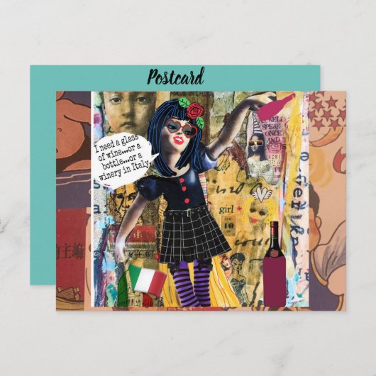 Briefkaart (Voorkant / Achterkant)