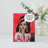 BRIEFKAART (Staand voorkant)