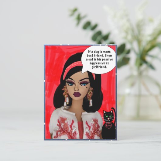 BRIEFKAART (Staand voorkant)