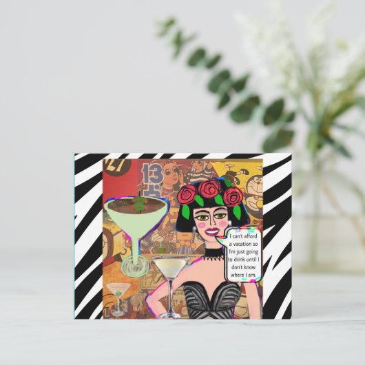 Briefkaart (Staand voorkant)