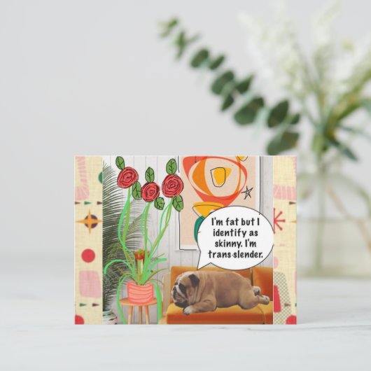 Briefkaart (Staand voorkant)