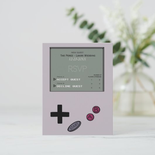 Briefkaart (Staand voorkant)