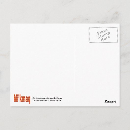 Briefkaart (Achterkant)