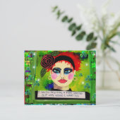 Briefkaart (Staand voorkant)