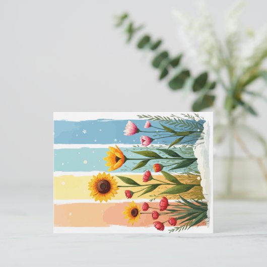 Briefkaart (Staand voorkant)