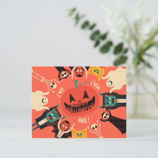 Briefkaart (Staand voorkant)