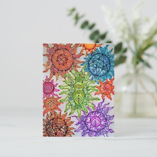 Briefkaart (Staand voorkant)