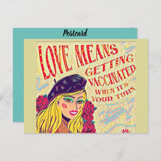 Briefkaart (Voorkant / Achterkant)