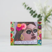 Briefkaart (Staand voorkant)