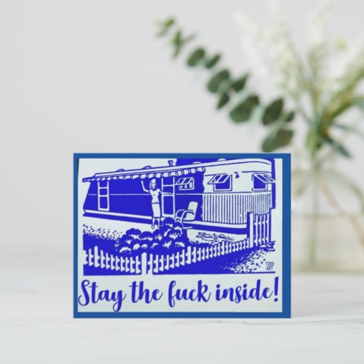 Briefkaart (Staand voorkant)