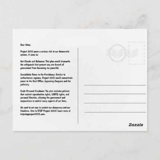 Briefkaart (Achterkant)