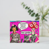 Briefkaart (Staand voorkant)