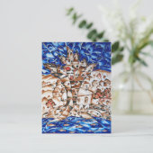 Briefkaart (Staand voorkant)