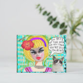 Briefkaart (Staand voorkant)