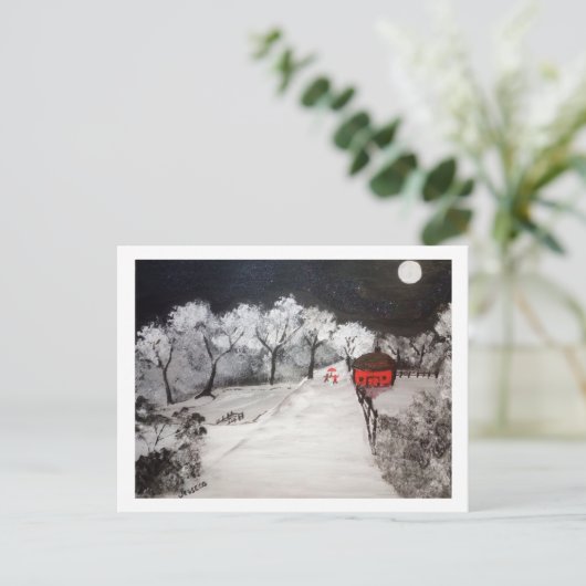 Briefkaart (Staand voorkant)