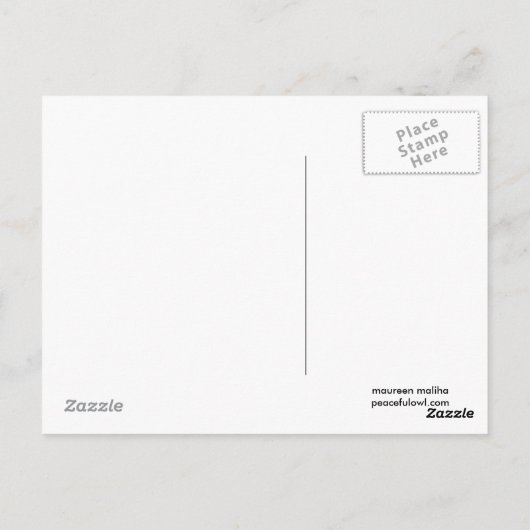 Briefkaart (Achterkant)