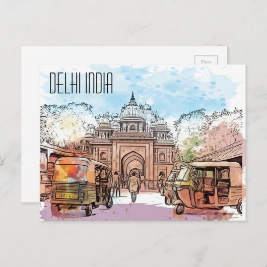 Briefkaart (Voorkant / Achterkant)