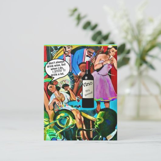 BRIEFKAART (Staand voorkant)