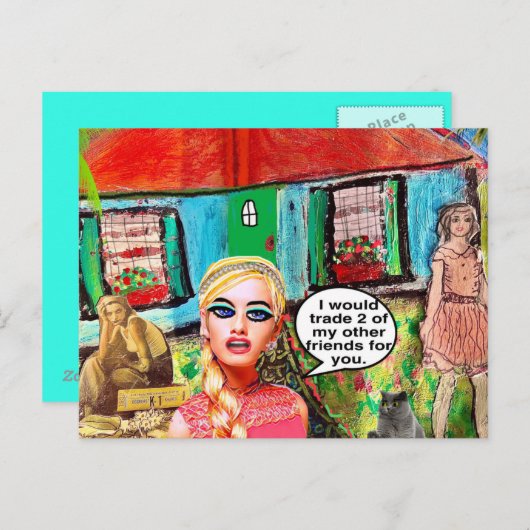 Briefkaart (Voorkant / Achterkant)