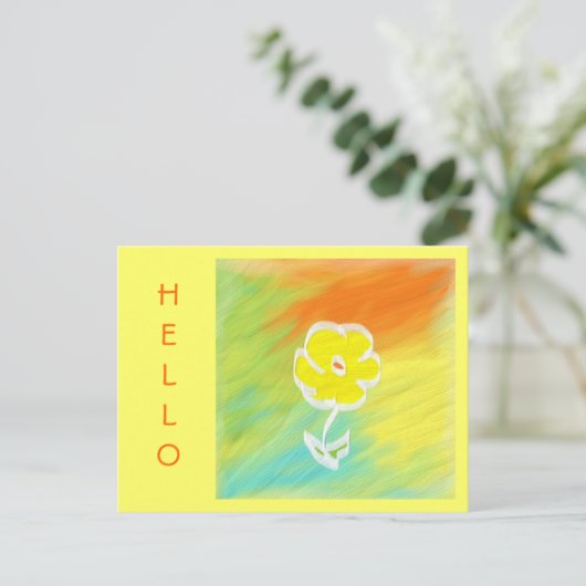 Briefkaart (Staand voorkant)