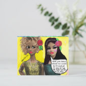 Briefkaart (Staand voorkant)