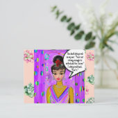 Briefkaart (Staand voorkant)