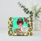 Briefkaart (Staand voorkant)