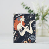 Briefkaart (Staand voorkant)