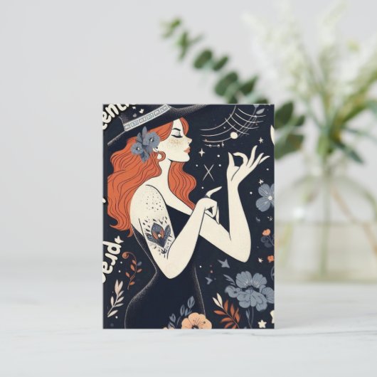 Briefkaart (Staand voorkant)