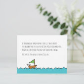 Briefkaart (Staand voorkant)