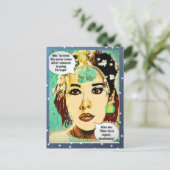 BRIEFKAART (Staand voorkant)