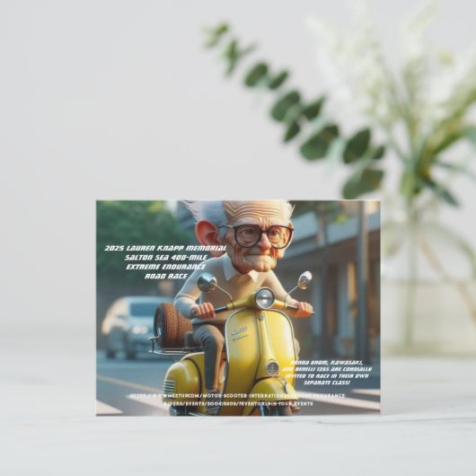 Briefkaart (Staand voorkant)