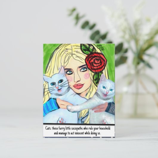 BRIEFKAART (Staand voorkant)